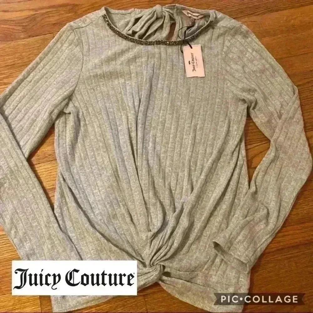 NWT Juicy Couture beaded long sleeve